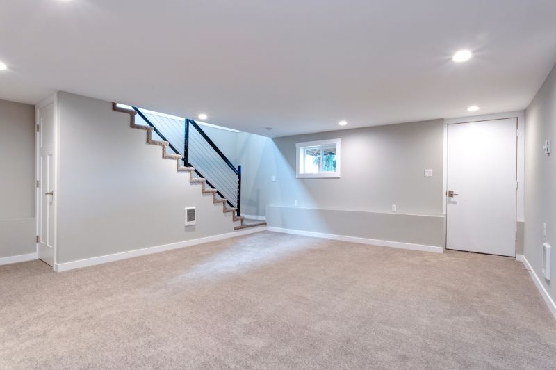 Basement Wall Painting in Wilmington, NC