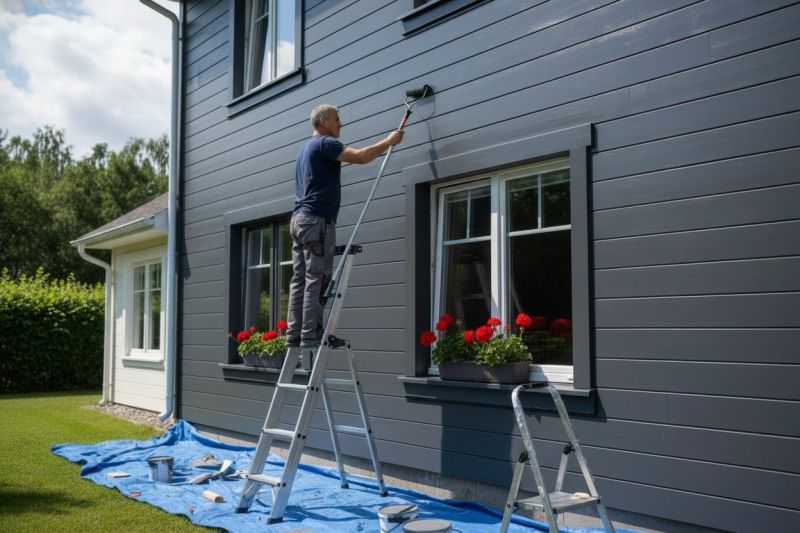 Cedar Siding Staining in Fort Collins, CO