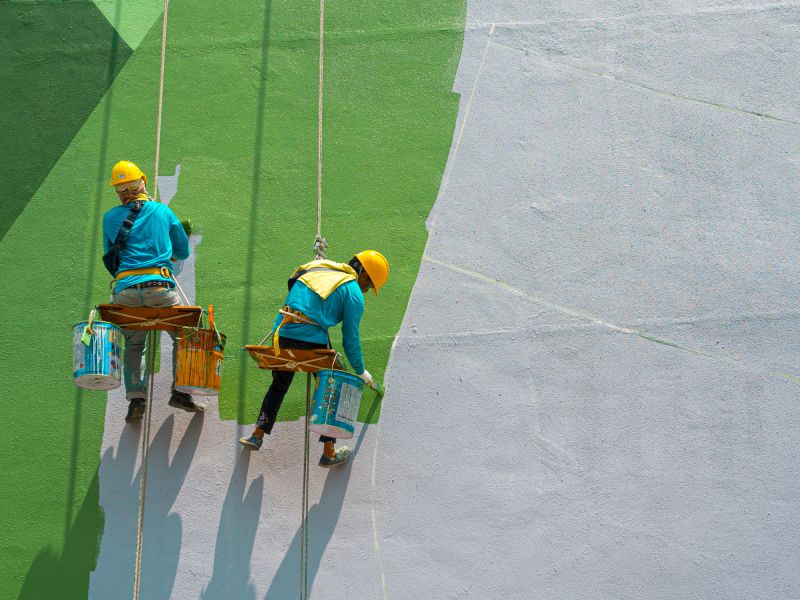 Outdoor Commercial Painting in Longmont, CO