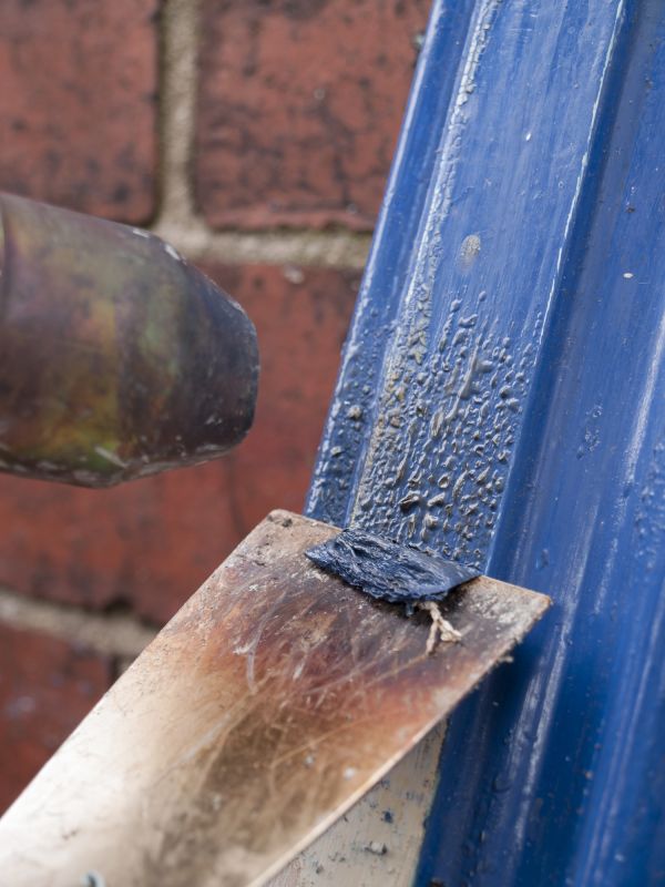 Porch Paint Removal in Spring